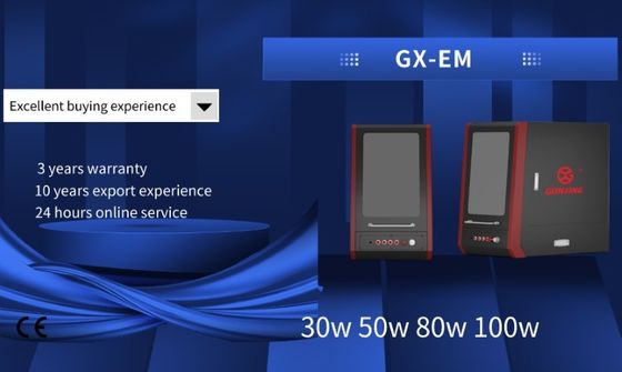 Win XP/7/8/10/11 64bit JCZ Ezcad Control System Fullcover 2D/3D Long Service Life UV Laser Marking Machine για μέταλλο και μη μέταλλο