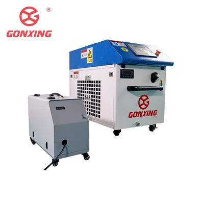 1000W GONXING χειροκίνητη μηχανή συγκόλλησης λέιζερ ινών με λειτουργία καθαρισμού ράμματος Μονάδα συγκόλλησης 10 mm