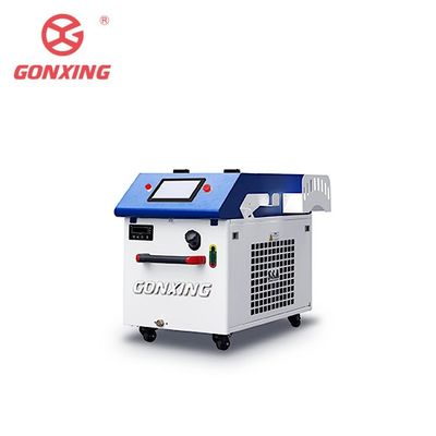 1000W GONXING χειροκίνητη μηχανή συγκόλλησης λέιζερ ινών με λειτουργία καθαρισμού ράμματος Μονάδα συγκόλλησης 10 mm
