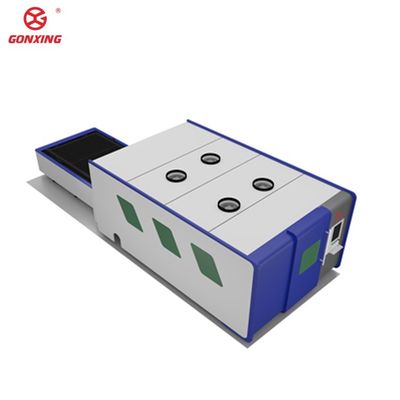 Υδατοψυγμένο WSX Laser Head 2000W πλήρως κλειστό 6025 Μηχανή κοπής λέιζερ ινών για την κατασκευή φύλλου μετάλλου και σωλήνων