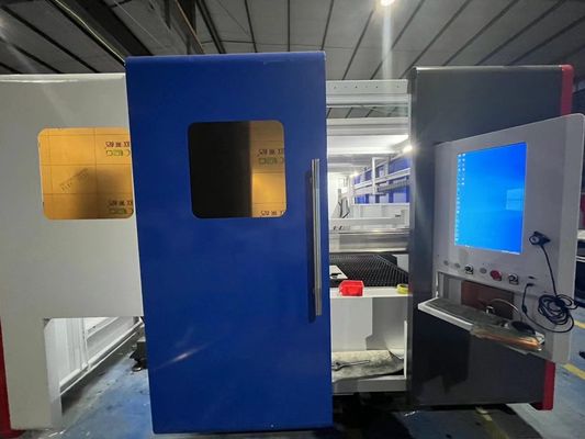 Αυτόματη μηχανή κοπής λέιζερ ινών GONXING MetalFab με εξαρτήματα Schneider Electric-France και υποστήριξη γραφικής μορφής LAS
