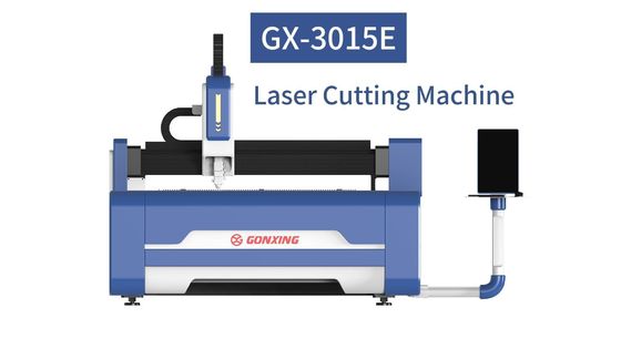 GXLASER μοντέλο μηχανή κοπής μετάλλων με λέιζερ ινών 1500W 2000W 3000W με κεφαλή κοπής Raytools και Yaskawa Servo Motor
