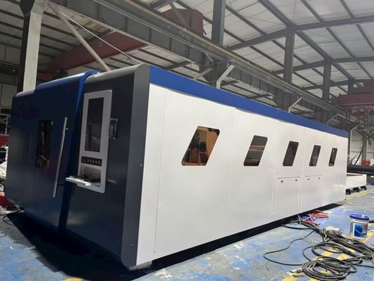 Τεχνική μηχανή κοπής με λέιζερ μετάλλων 3-6KW/8KW/12000W/20000W με πιστοποίηση CE και Fuji/Delta/INOVANCE/Yasukawa Servo Motor