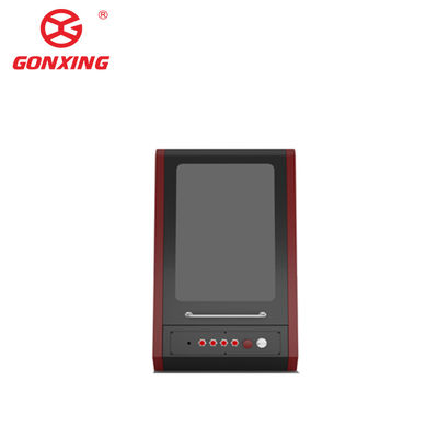 20w 30w Auto Focus Rotary Fiber Laser Marking Machine για κοσμήματα Κλειστό ντουλάπι Εφαρμόσιμο υλικό Μεταλλικό και μη μεταλλικό
