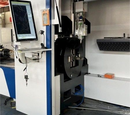 Μηχανή κοπής CNC με λέιζερ ινών για μεταλλικό αλουμίνιο