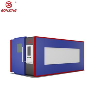 1530 GXLASER Δύο ίνες λέιζερ φύλλο μετάλλου και κοπτήρα 1500w μηχανή κοπής με Schneider Electric-France διακόπτη