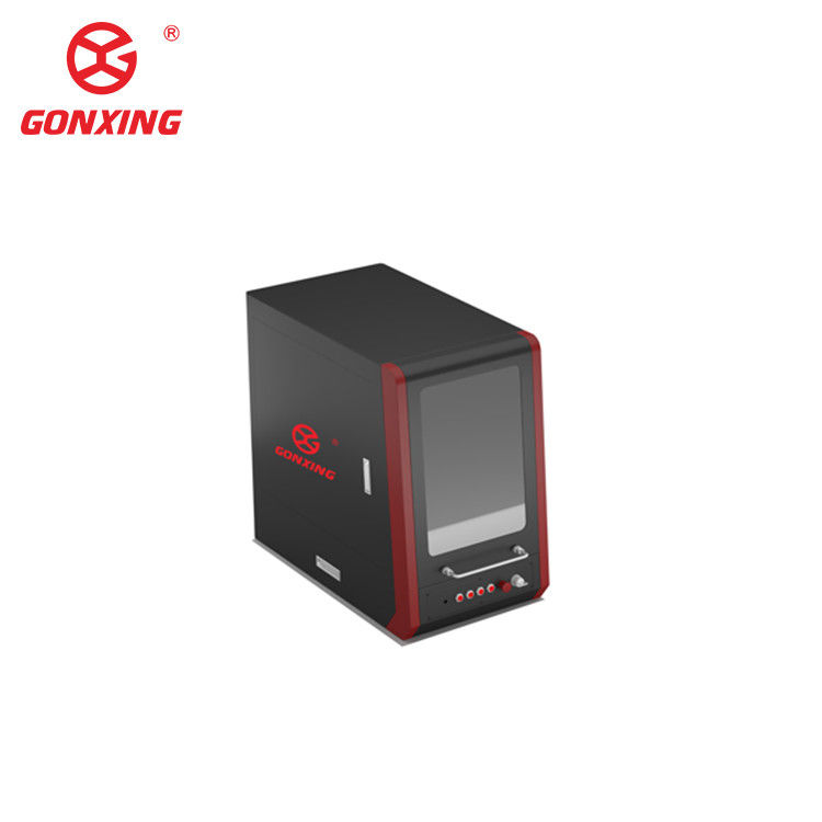 Ακριβότητα 30W 50W Mopa UV Εγκλεισμένη μηχανή χαρακτικής λέιζερ ινών κολιέ JCZ EZcad2.0/3.0 3D δερμάτινο καουτσούκ για κοσμήματα